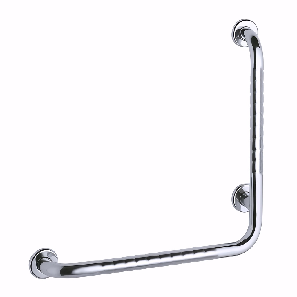 Asidero Fijo de 50x50 cm Izquierda-Derecha en Acero inoxidable pulido ángulo 90º