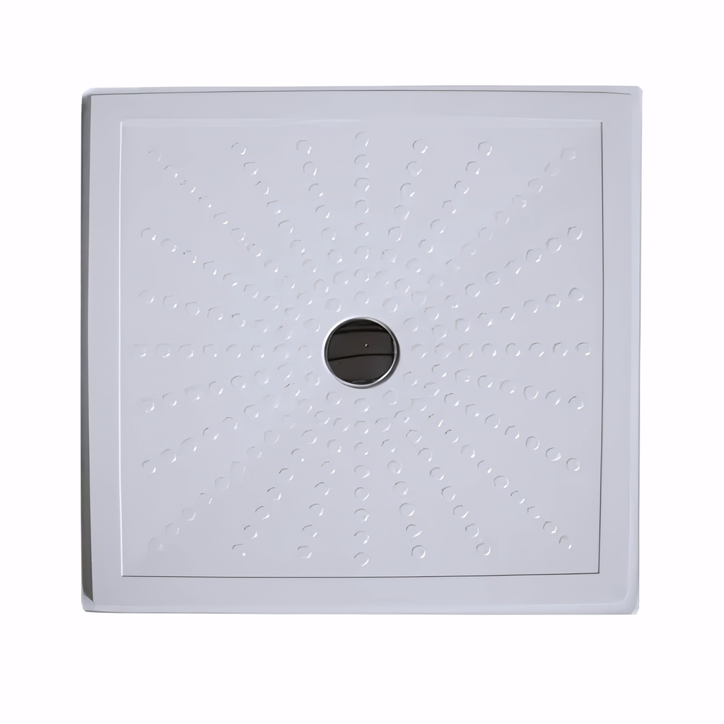 [4905020] Plato de ducha en Fibra blanca 80x80 cm