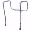 Apoyabrazos para inodoro en Aluminio anodizado