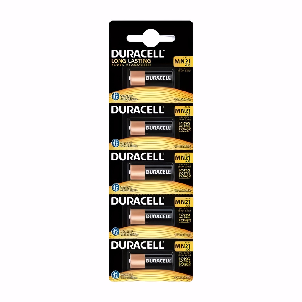 Pila Duracell Alcalina MN21-12V/23A (Tira 5 uds.)