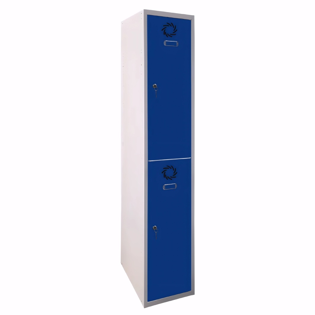 [5581230] Taquilla de 2 puertas Metálica ECO PRO Inicial 300 mm con cerradura cromada de cilindro