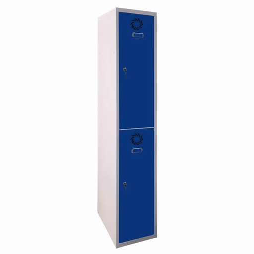 [5581230] Taquilla de 2 puertas Metálica ECO PRO Inicial 300 mm con cerradura cromada de cilindro