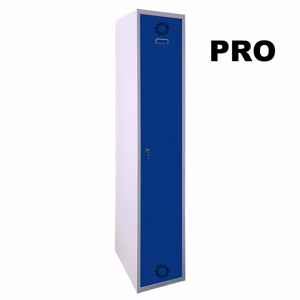 Taquilla de 1 puerta Metálica Eco Pro Extensión 300 mm con cerradura cromada de cilindro