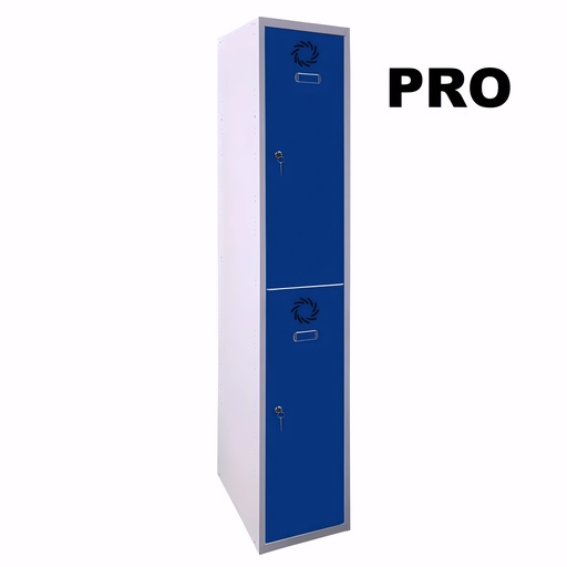 [5582230] Taquilla de 2 puertas Metálica ECO PRO Extensión 300 mm con cerradura cromada de cilindro