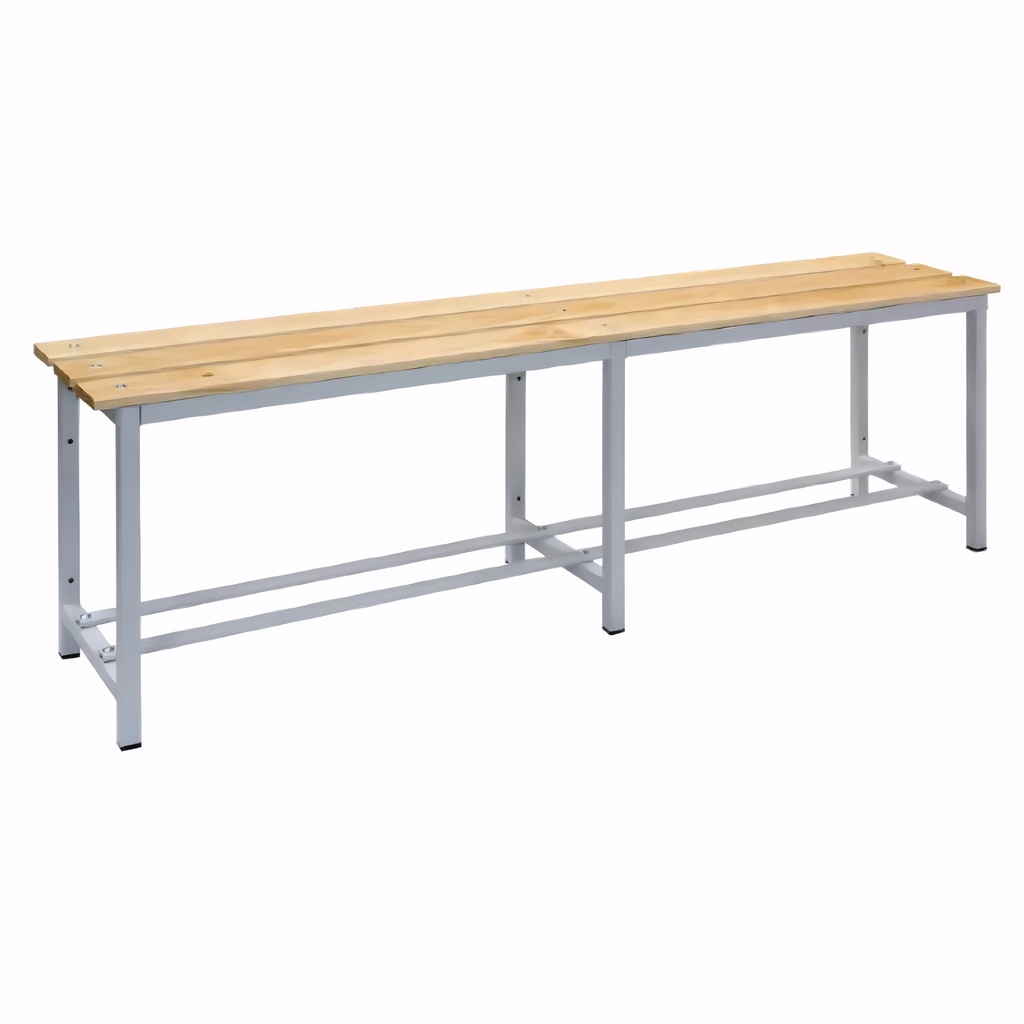 [5600300] Banco en Madera y acero 2000 mm de largo