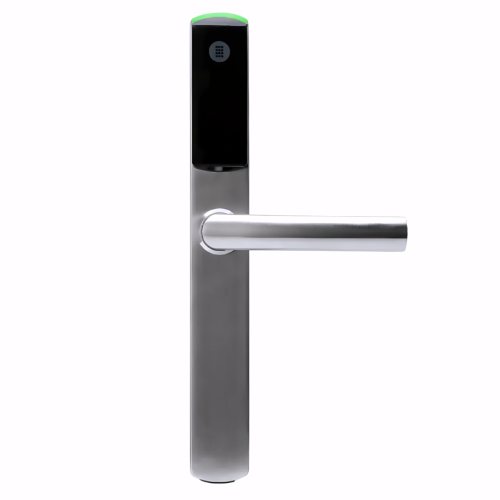 Cerradura electrónica Slim acabado Acero inox